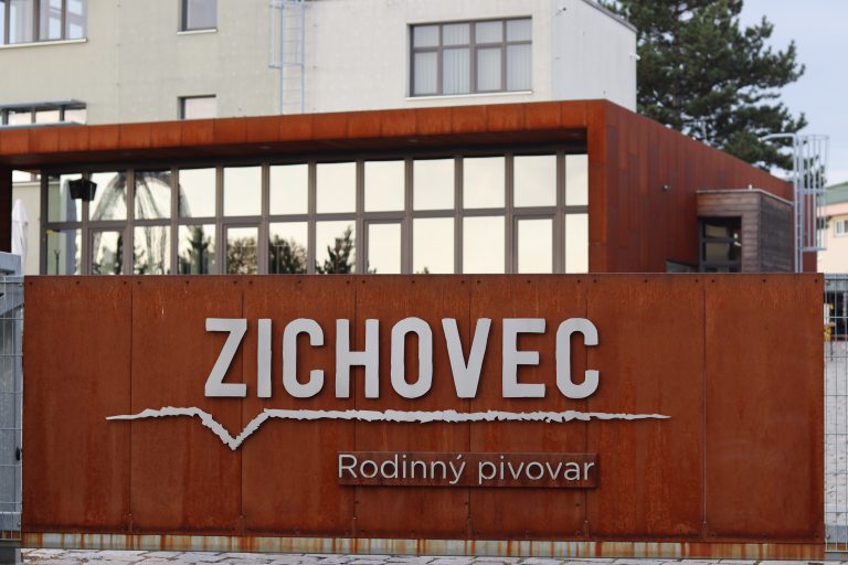 Eingangsbereich Der Brauerei Zichovec